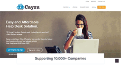 Desktop Screenshot of cayzu.com